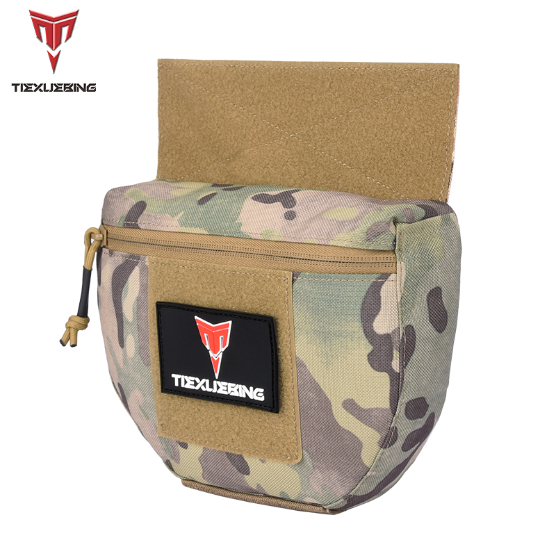 Tech Accessories Pouch - กระเป๋าใส่ของแบบยุทธวิธี Molle Chest Rig Drop Dump