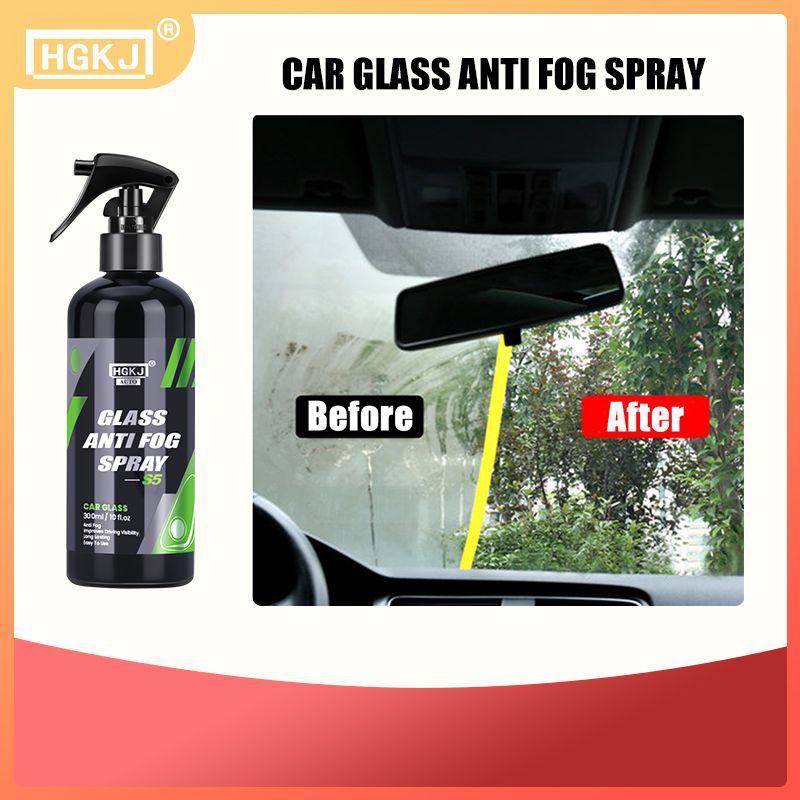 Screen Cleaner Spray - S5 สเปรย์ป้องกันฝ้าในรถยนต์ น้ำยาเคลือบกระจกกันฝ้า สำหรับหน้าต่าง จอภาพ กระจกหน้ารถ