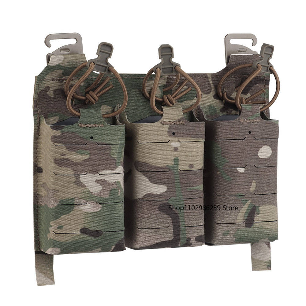 Tech Accessories Pouch - ยุทธวิธี Triple 5.56 Mag Pouch G-Buckle
