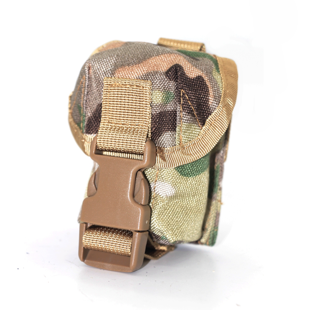 Tech Accessories Pouch - กระเป๋าใส่ระเบิดมือแบบยุทธวิธี กระเป๋าคาดเอวอเนกประสงค์ กระเป๋าใส่เครื่องมือขนาดเล็กแบบ Molle กระเป๋าใส่ระเบิดมือเดี่ยวสำหรับการล่าสัตว์และการยิงปืน