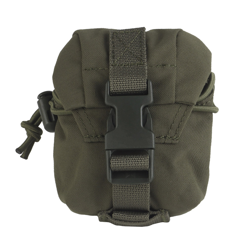 Tech Accessories Pouch - กระเป๋าใส่ระเบิดมืออเนกประสงค์แบบยุทธวิธี พร้อมสายรัด MOLLE สำหรับเก็บ M67 อุปกรณ์เสริมสำหรับการล่าสัตว์กลางแจ้ง