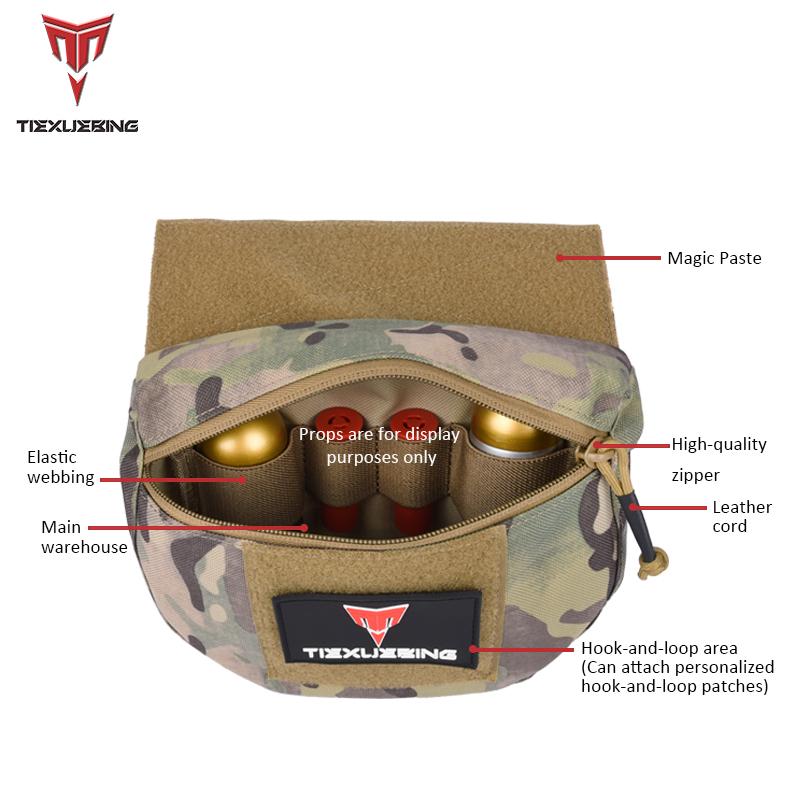 กระเป๋าใส่ของแบบยุทธวิธี Molle - Tech Accessories Pouch บทวิจารณ์และราคา