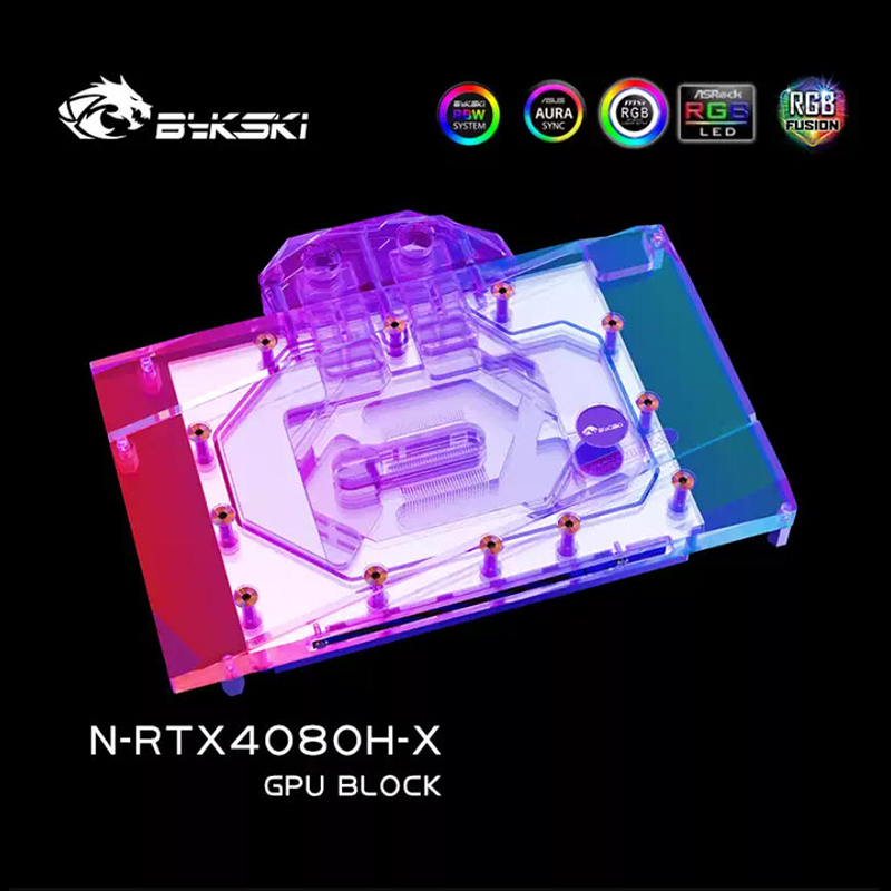 บล็อกน้ำ GPU Bykski สำหรับการ์ - Nvidia Vga Rtx 4080 บทวิจารณ์และราคา