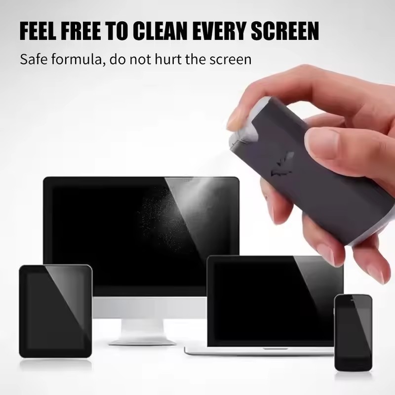 ชุดขวดสเปรย์ทำความสะอาดหน้าจอไ - Screen Cleaner Spray บทวิจารณ์และราคา