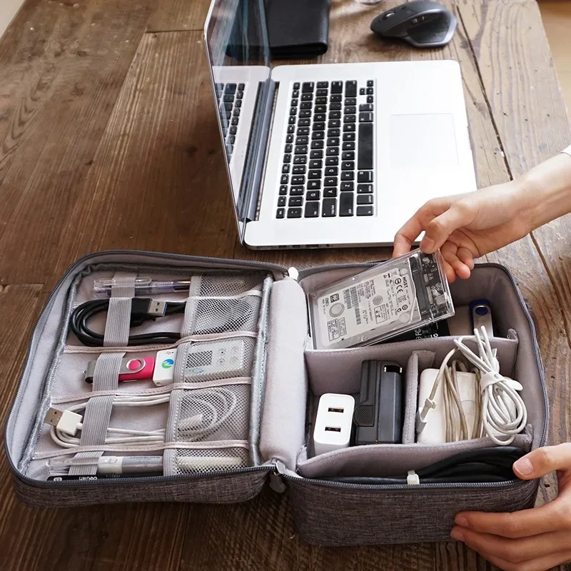 กล่องจัดระเบียบอุปกรณ์อิเล็กทร - Tech Accessories Types บทวิจารณ์และราคา