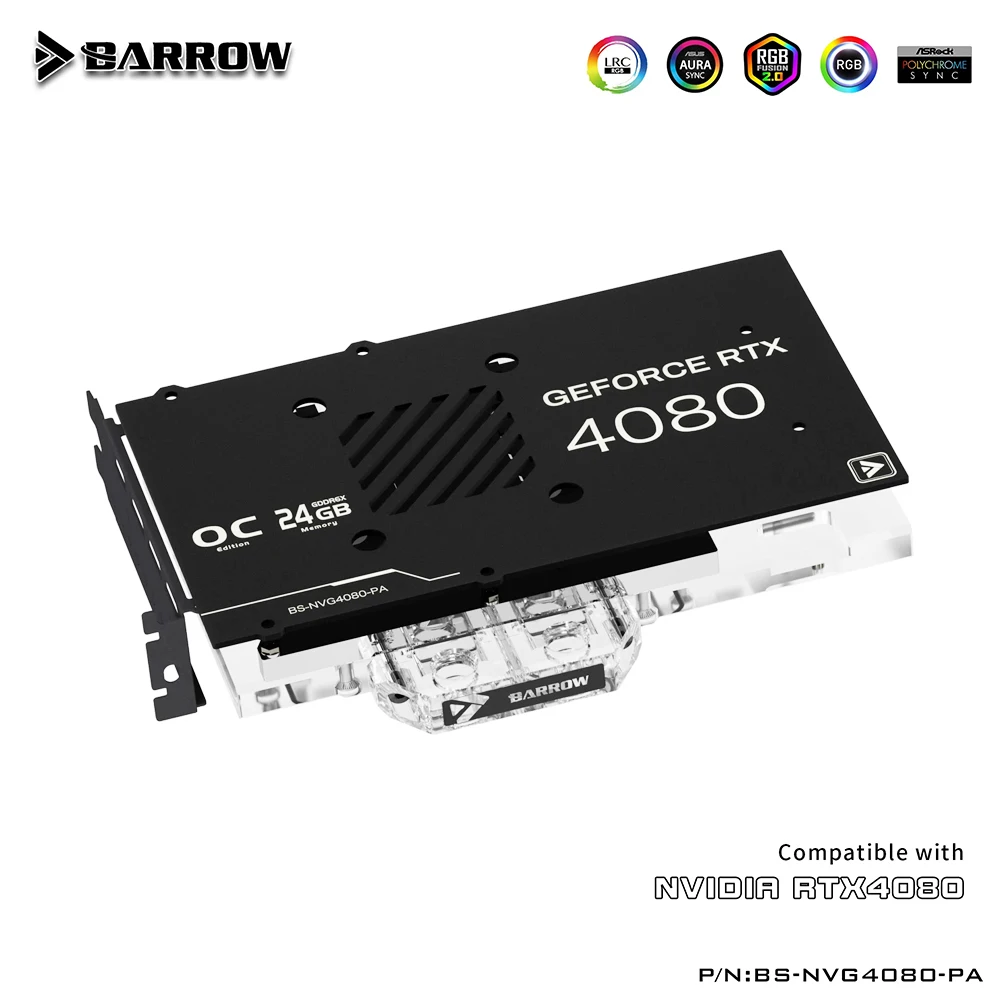 บล็อกน้ำ GPU บาร์โรว์สำหรับการ - Nvidia Vga Rtx 4080 บทวิจารณ์และราคา