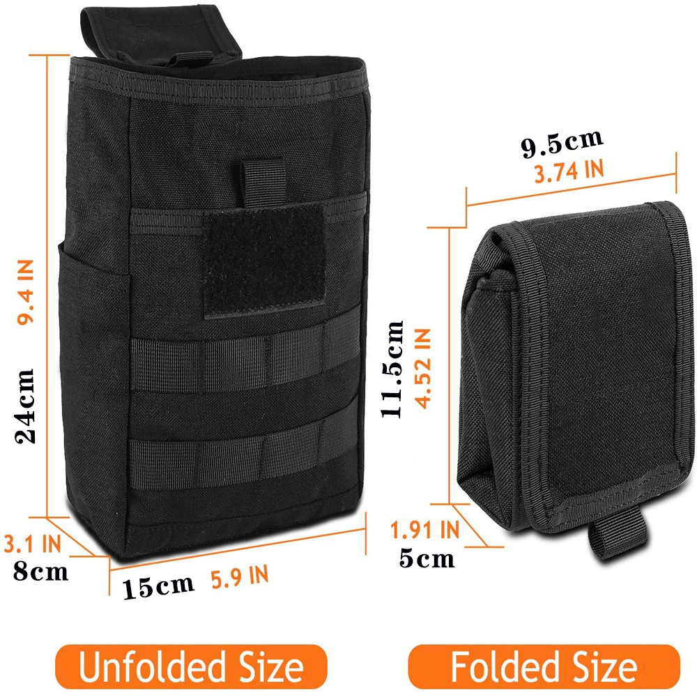 กระเป๋าคาดเอวแบบพับได้ Molle D - Tech Accessories Pouch บทวิจารณ์และราคา