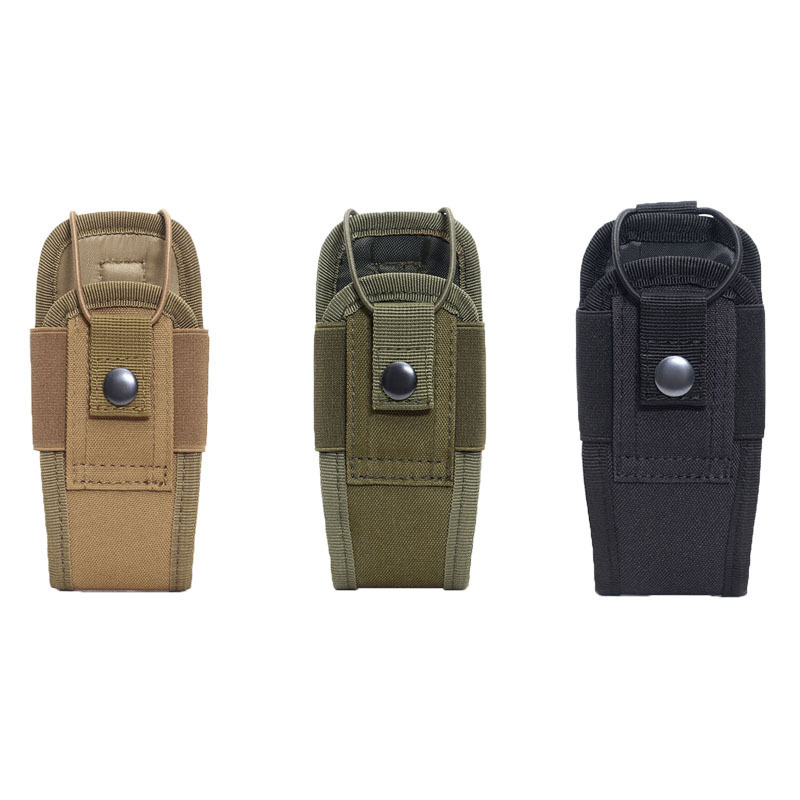 ยุทธวิธี Walkie Talkie วิทยุผู - Tech Accessories Pouch บทวิจารณ์และราคา
