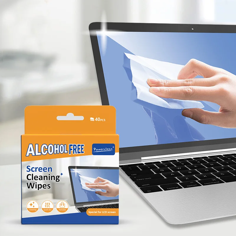 ผ้าเช็ดทําความสะอาดพีซี 40 แพ็ - Screen Cleaner Spray บทวิจารณ์และราคา