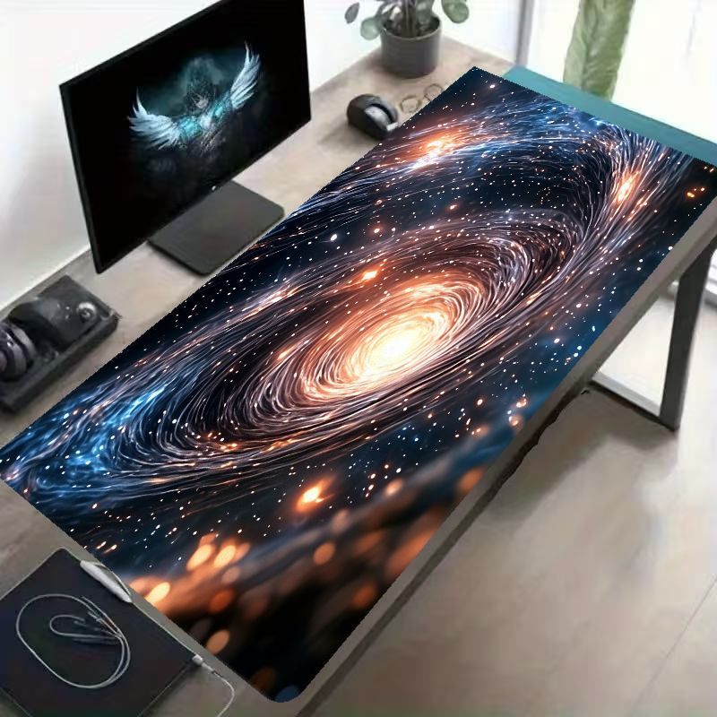 แผ่นรองเมาส์ลายกาแล็กซี่คอสมิก - We Tech Galaxy Accessories บทวิจารณ์และราคา
