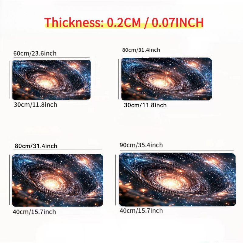 แผ่นรองเมาส์ลายกาแล็กซี่คอสมิก - We Tech Galaxy Accessories บทวิจารณ์และราคา
