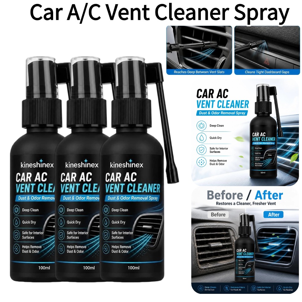 สเปรย์ทำความสะอาดช่องแอร์รถยนต - Screen Cleaner Spray บทวิจารณ์และราคา