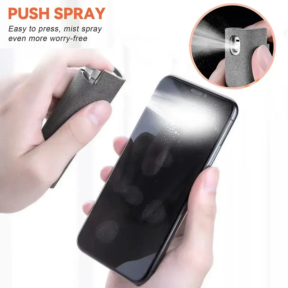 สเปรย์ทำความสะอาดหน้าจอ 2 in 1 - Screen Cleaner Spray บทวิจารณ์และราคา